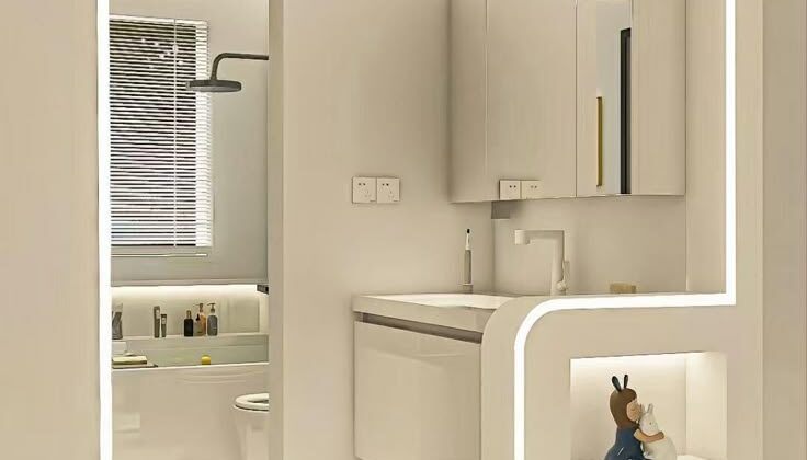 Mẫu thiết kế nhà tắm hiện đại - đơn giản giá tốt hợp phong thủy chỉ có tại MDASTUDIO HUẾ
