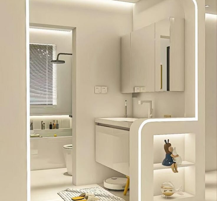 Mẫu thiết kế nhà tắm hiện đại - đơn giản giá tốt hợp phong thủy chỉ có tại MDASTUDIO HUẾ