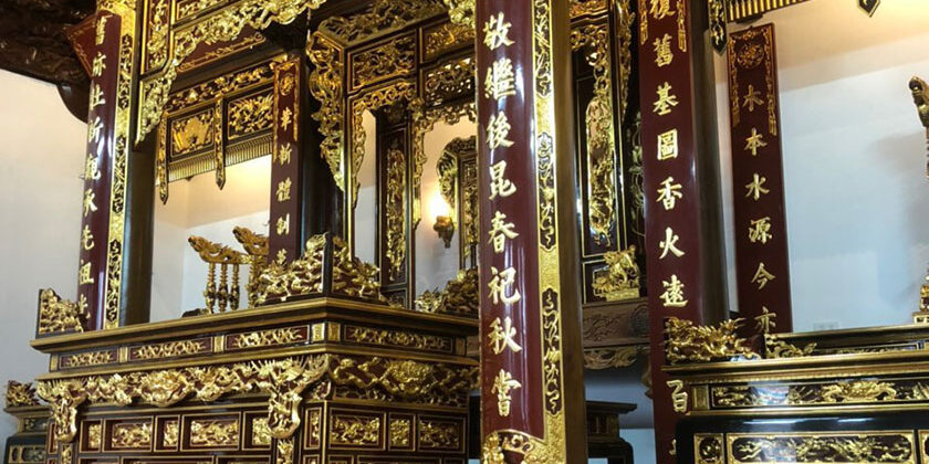 Mau thiet ke gian tho tu cao cap tai Hue - MDASTUDIO